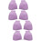 4Paires Accessoires Protections Pointes Cuir Violet 7