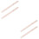 4Paires Baguettes Percussion 5A Beige Pour Étudiants 6