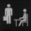 2Pièces Signes De En Noir Faciles À Installer 7