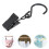 200Pcs Black Curtain Curtain Fixing Accessories 11