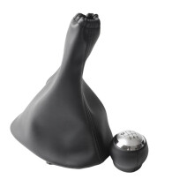 Car Manual Transmission 6 Speed Gear Shift Knob with Dust Cover for Yaris II 2 MK2 2005-2011