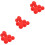 30Pcs Red Sponge Balls Party Props Soft Sponge for Close-Range Tricks 6