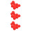 30Pcs Red Sponge Balls Party Props Soft Sponge for Close-Range Tricks 9