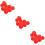 30Pcs Red Sponge Balls Party Props Soft Sponge for Close-Range Tricks 10