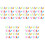 250Pièces Identifiants Voyage Plastique Couleurs Multiples 5