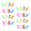 250Pièces Identifiants Voyage Plastique Couleurs Multiples 3