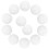 96Pcs Durable White Foosball Balls Hips Material for Home Table Game 1