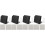 4Sets Desktop Plastic Chalkboard Signs Erasable Writing Memo Boards 5