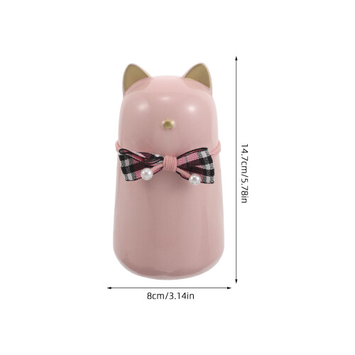 Pink Small Pet Urn Ceramic Ashes Cremation Memorial Jar 1