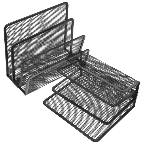 6Pcs Black Iron Wear-Resistant Book and Document Holder 1