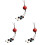 3Pcs Chinese Pendant Durable Cellphone Lanyard 2