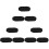 3Pcs Premium Waterproof Electronic Piano Keyboard Cover Black Material 8