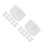 20Pcs Protective Packaging Corners White Epe for Frame and Furniture 9