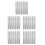 35Pcs Compact Stainless Steel Bread Crumber Tool for Waiters Silver 6