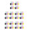 125Pcs Plastic Finger Sponge Applicators for Crafting and Card Making 9