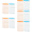 5Sets Premium Double-Sided Attendance Cards Paper for Office Tracking 10