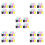 125Pcs Plastic Finger Sponge Applicators for Crafting and Card Making 4
