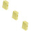 3Pcs Yellow Kitchen Organizer Block Stand Plastic Cutlery Holder 8