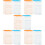 5Sets Premium Double-Sided Attendance Cards Paper for Office Tracking 8
