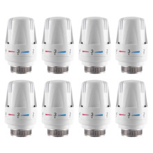 8Pcs Thermostatic Radiator Valve Thermostat Radiator Valve Replacement