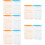 5Sets Premium Double-Sided Attendance Cards Paper for Office Tracking 11