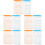 5Sets Premium Double-Sided Attendance Cards Paper for Office Tracking 6