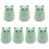 7Pcs Practical Manual and Storage Box Green Plastic 3