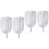 4Pcs Lightweight White Plant Protection Covers Non-Woven 6