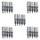 25Pcs Lightweight Silver Dip Pen Nibs Replacement Tips for Pens 10