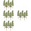 20Pcs Mini Sand Table Green Tree Models Plastic for Kids Scene Layout 8