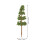 20Pcs Mini Sand Table Green Tree Models Plastic for Kids Scene Layout 10