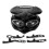 1Set Motorcycle Headlight Bracket Black Durable Plastic Rubber Strap 1
