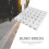 2Pcs Durable Silver Stainless Steel Blind Bricks for Outdoor Pathway 8