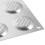 2Pcs Durable Silver Stainless Steel Blind Bricks for Outdoor Pathway 6
