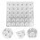 2Pcs Durable Silver Stainless Steel Blind Bricks for Outdoor Pathway 5
