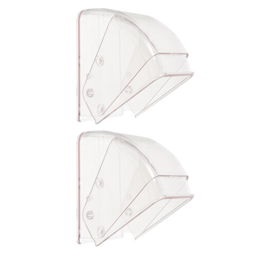 4Pcs Wireless Doorbell Cover Pc Plastic Weatherproof Outdoor Protector 2