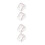 4Pcs Wireless Doorbell Cover Pc Plastic Weatherproof Outdoor Protector 6