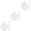15Pcs Sturdy Manganese Steel Targets Silver for Archery Training 7