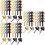 600Pcs Assorted Color Bag Feet Spike Studs for DIY Bag Making 7