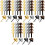 600Pcs Assorted Color Bag Feet Spike Studs for DIY Bag Making 3