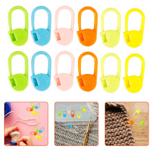 200Pcs Reusable Crochet Stitch Markers Rings for Knitting and Crafting
