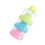2Pcs 3-Compartment Dispenser Multi-Use Snack Container 7