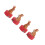 4Pcs Cute Rabbit Shaped Wooden Manual Sharpener Handheld Pencil Tool 7