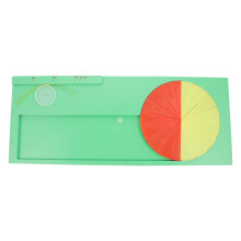 2St Groene Cirkeloppervlakte Demonstratiehulpmiddelen Voor Basisschool