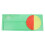 2Pcs Green Circular Area Teaching Prop for Primary School Math 1