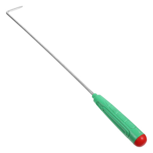 3Pcs Fire Pit Tools Set Steel and Plastic Fire Poker Hook 2