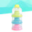 2Pcs 3-Compartment Dispenser Multi-Use Snack Container 10