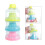2Pcs 3-Compartment Dispenser Multi-Use Snack Container 9