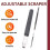 1Set SC1300+BD5010+ BT8001 Adjustable Triangular Burr Scrapers Deburring Trimming Tool Trimming Blade 6