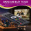 TP7187R Remote Control for   TV Replacement Remote Control TP7187R Black 3